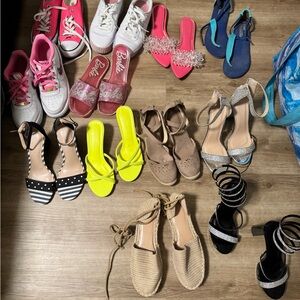 Women heels and Sneakers